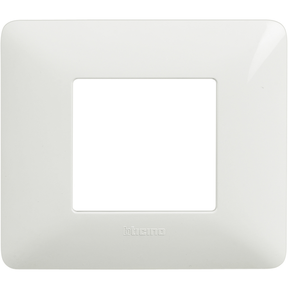 BTICINO - BTIAM4802BBN MATIX - PLACCA 2P BIANCO