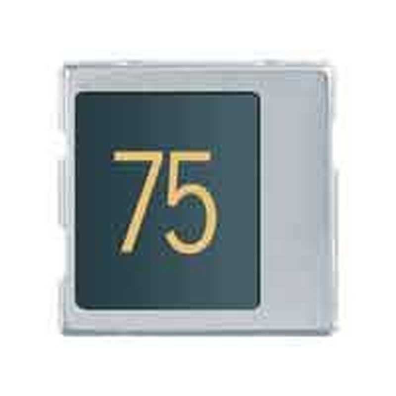 Modulo numero civico Urmet in alluminio anodizzato Urmet 1148/50