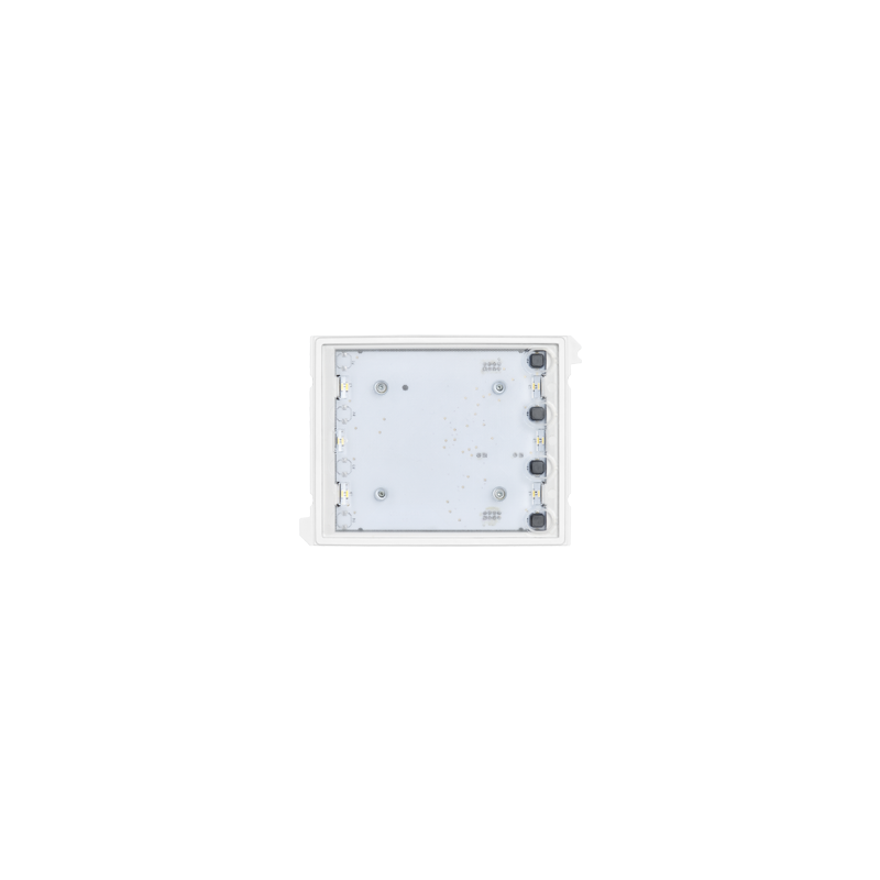 Modulo Alpha 1 fila elettronica 4 tasti con espansore Urmet 1168/4