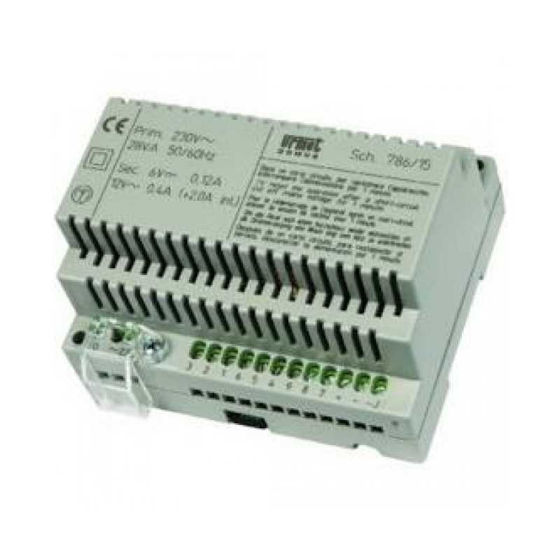 Alimentatore citofonico Urmet con doppio generatore di nota 786/15
