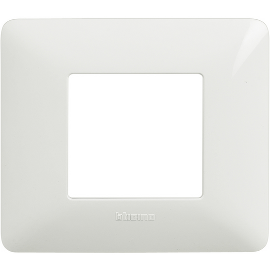 BTICINO - BTIAM4802BBN MATIX - PLACCA 2P BIANCO