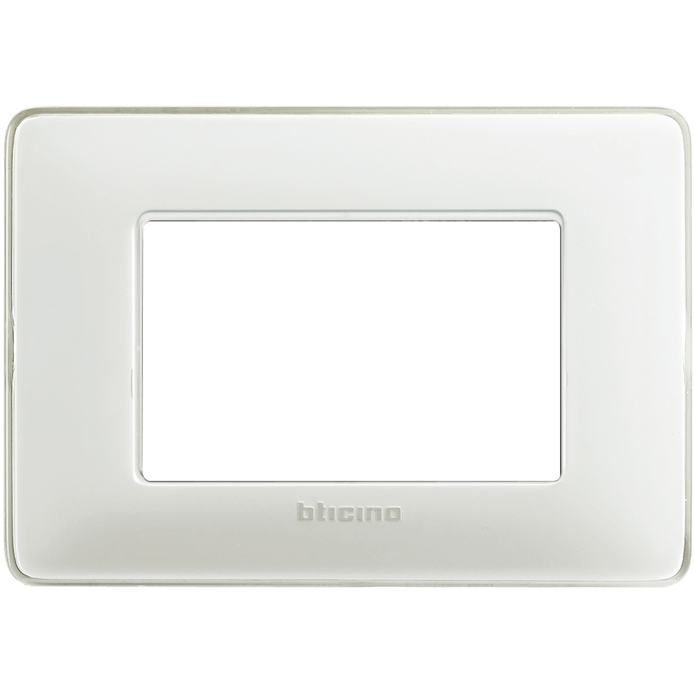BTICINO - BTIAM4803CBN MATIX - PLACCA 3P COLORS GHIACCIO