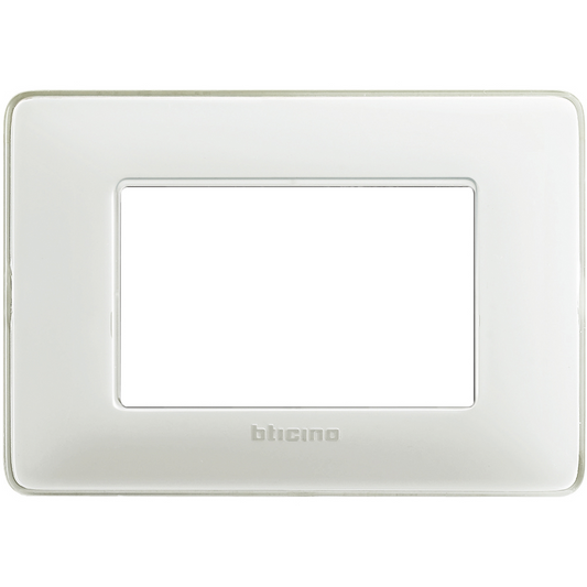 BTICINO - BTIAM4803CBN MATIX - PLACCA 3P COLORS GHIACCIO