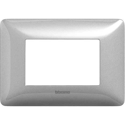 BTICINO - BTIAM4803MSL MATIX - PLACCA 3P SILVER