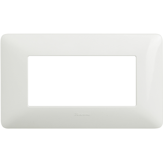 BTICINO - BTIAM4804BBN MATIX - PLACCA 4P BIANCO