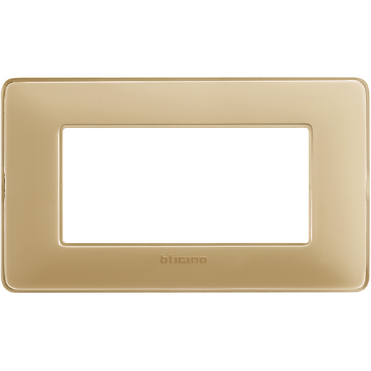 BTICINO - BTIAM4804CAV MATIX - PLACCA 4P COLORS AVORIO