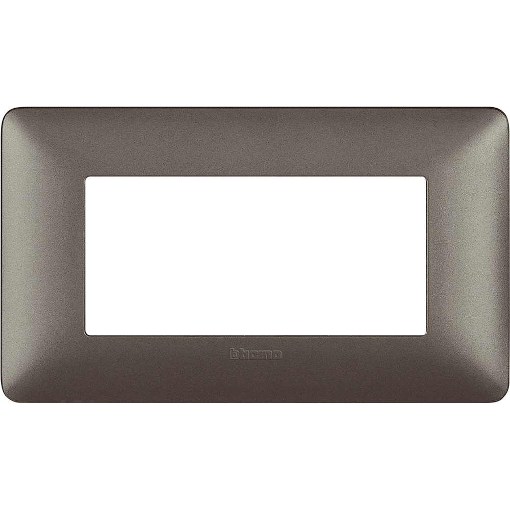 BTICINO - BTIAM4804MIR MATIX - PLACCA 4P IRON