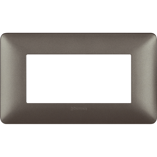 BTICINO - BTIAM4804MIR MATIX - PLACCA 4P IRON