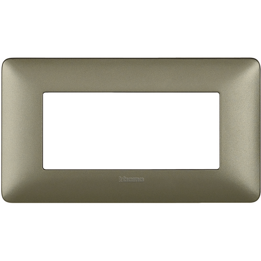 BTICINO - BTIAM4804MTA MATIX - PLACCA 4P TITANIUM