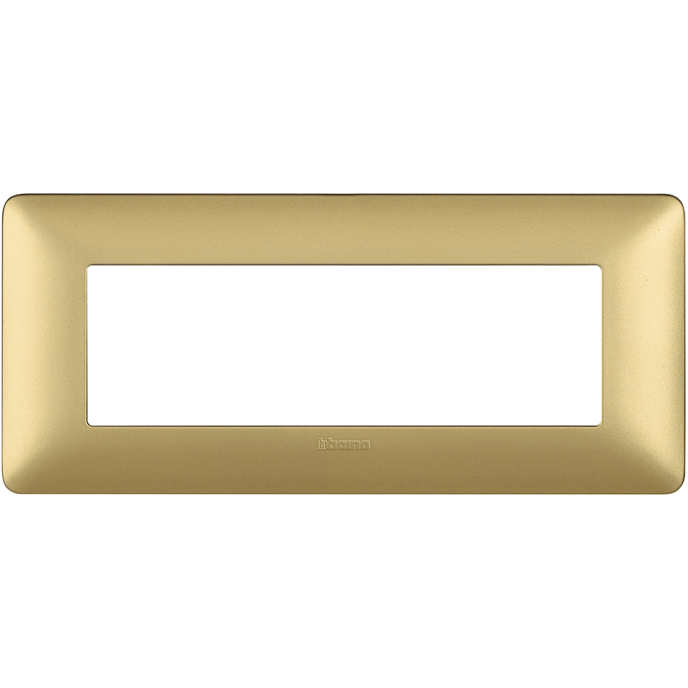 BTICINO - BTIAM4806MGL MATIX - PLACCA 6P GOLD