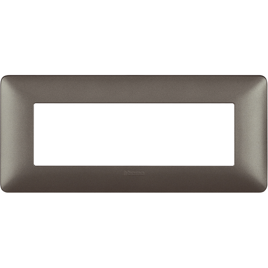 BTICINO - BTIAM4806MIR MATIX - PLACCA 6P IRON
