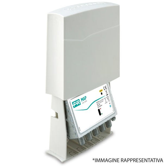Fracarro MAP2r3+U T2 Amplificatore 1 Ingresso 25dB da palo 3+DAB+UHF