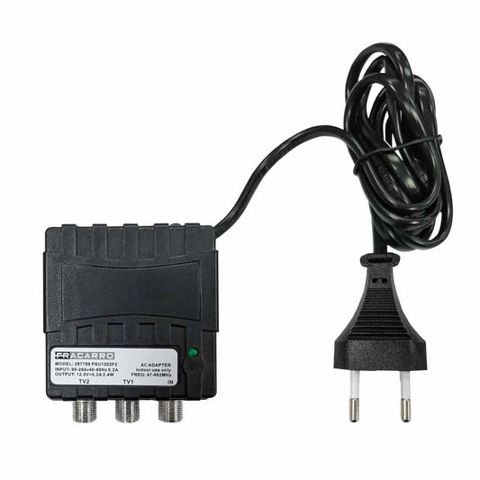 Alimentatore Fracarro 12V 200mA 2OUT connettore F 287789