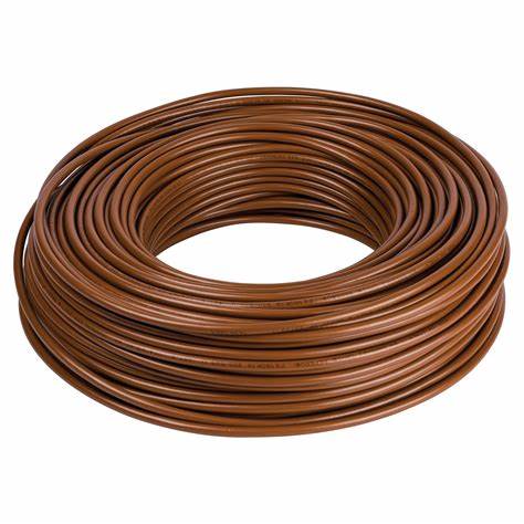 FS18OR18 2X1,5 450/750V CPR Marrone CAVO ELETTRICO MULTIPOLARE 2X1,5 MMQ MATASSA 100 MT