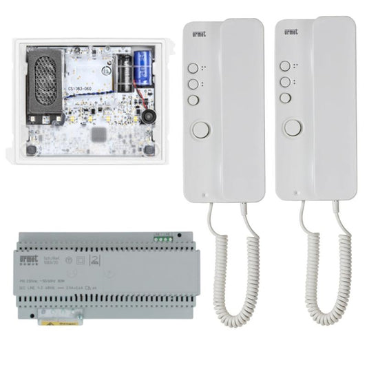 Kit base impianto audio Alpha 2Voice Urmet 1183/622