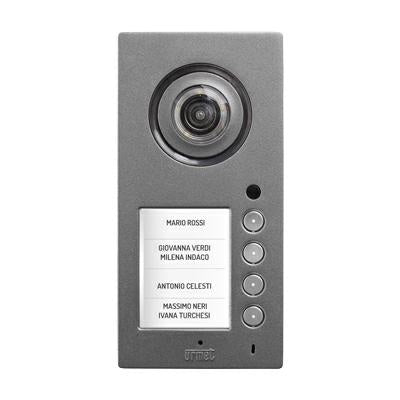 Pulsantiera antinvandalo Mikra plus display a colori, fino a 4 utenze 1784/3