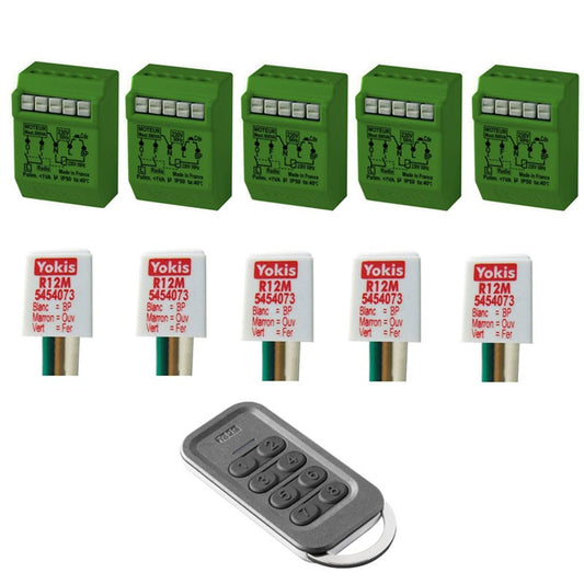 Kit radio Power 5 tapparelle Urmet 5454556